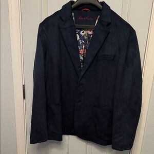 Robert Graham Midnight Blue Quilted Shirt / Blazer